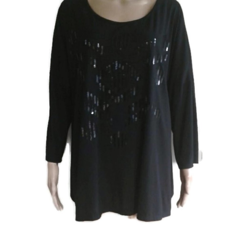 Faded Glory shirt with sequins